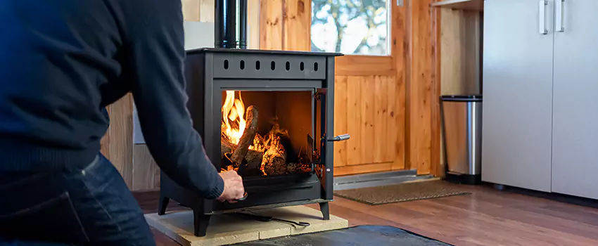 Open Hearth Wood Fireplace Installation in Hinsdale, IL