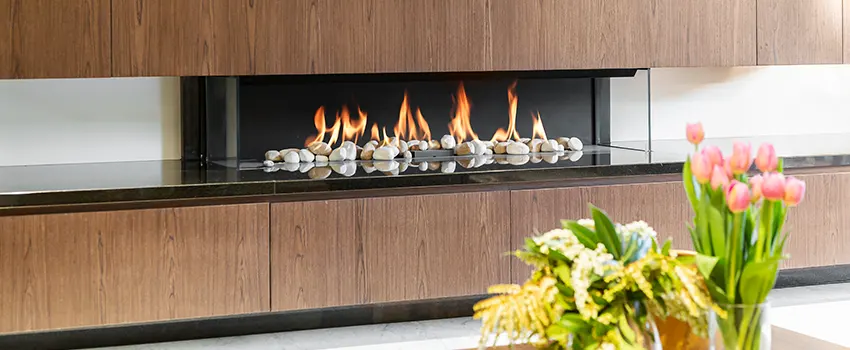 Double-height Fireplace Design Refurbishment in Hinsdale, Illinois